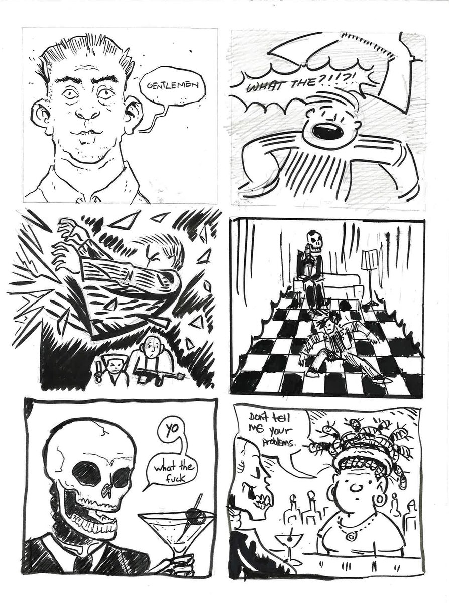 PhillyComixJam's tweet photo. JANUARY COMIX JAM (and older pages catch-up) 
Thread 1/6
* * * * * 
Sign-in sheet: @Doug_Slack @kellypcomics @TheBrettzo @Cynderblock @ClaireFolkman @msgier @larsenproject @amluv_ Bob Pistilli, Tia Roaxe, Adriano Moraes, and a John Hancock-sized signature from a 4-year-old https://t.co/ZJMHrsr40d