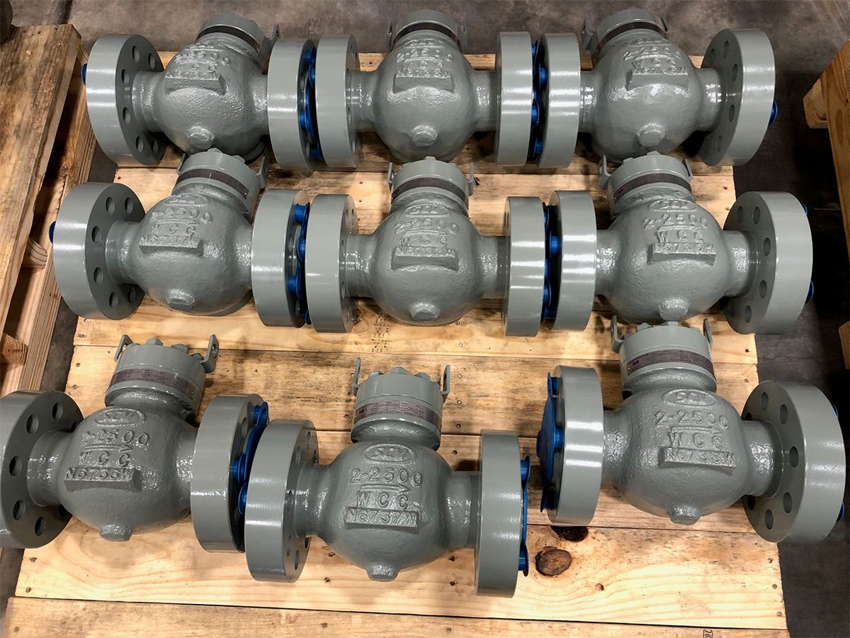 ValveScv's tweet photo. SCV – 2” Class 2500 API 6D Piston Check Valves.
#PCK, #PistonCheck, #SCV, #valves, #api6D, #checkvalve, #oilandgas https://t.co/JzrnkGqFzu