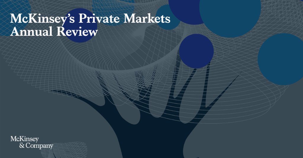 McKinsey & Company on Twitter "Our Global Private Markets Review 2020