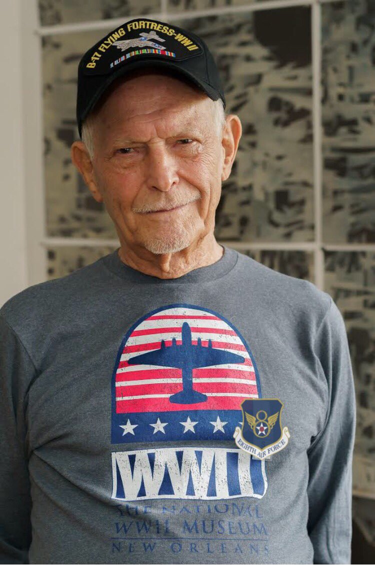 95 yrs old &amp; still as handsome as ever! WWII veteran First Lieutenant Edward Field flew 27 missions as a navigator in the 8th Air Force. Our film is about his wartime experience. Ck our site for screenings. #hero #veteran #FF #airforce <a href="/usairforce/">U.S. Air Force</a> <a href="/DeptVetAffairs/">Veterans Affairs</a> @WWIIhistorynet
