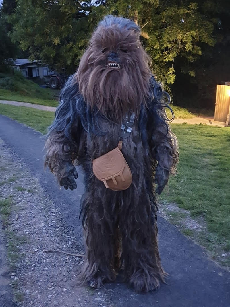 expresscostume1's tweet photo. Good and Evil are our partying together this weekend what could go wrong! We still have Star Wars Costumes available to hire this weekend as well as loads of other costumes so pop down an pick 1 for an epic night out #starwars #chewbacca #darthvader #expressyourselfcostumehire https://t.co/ReyIThFAP3