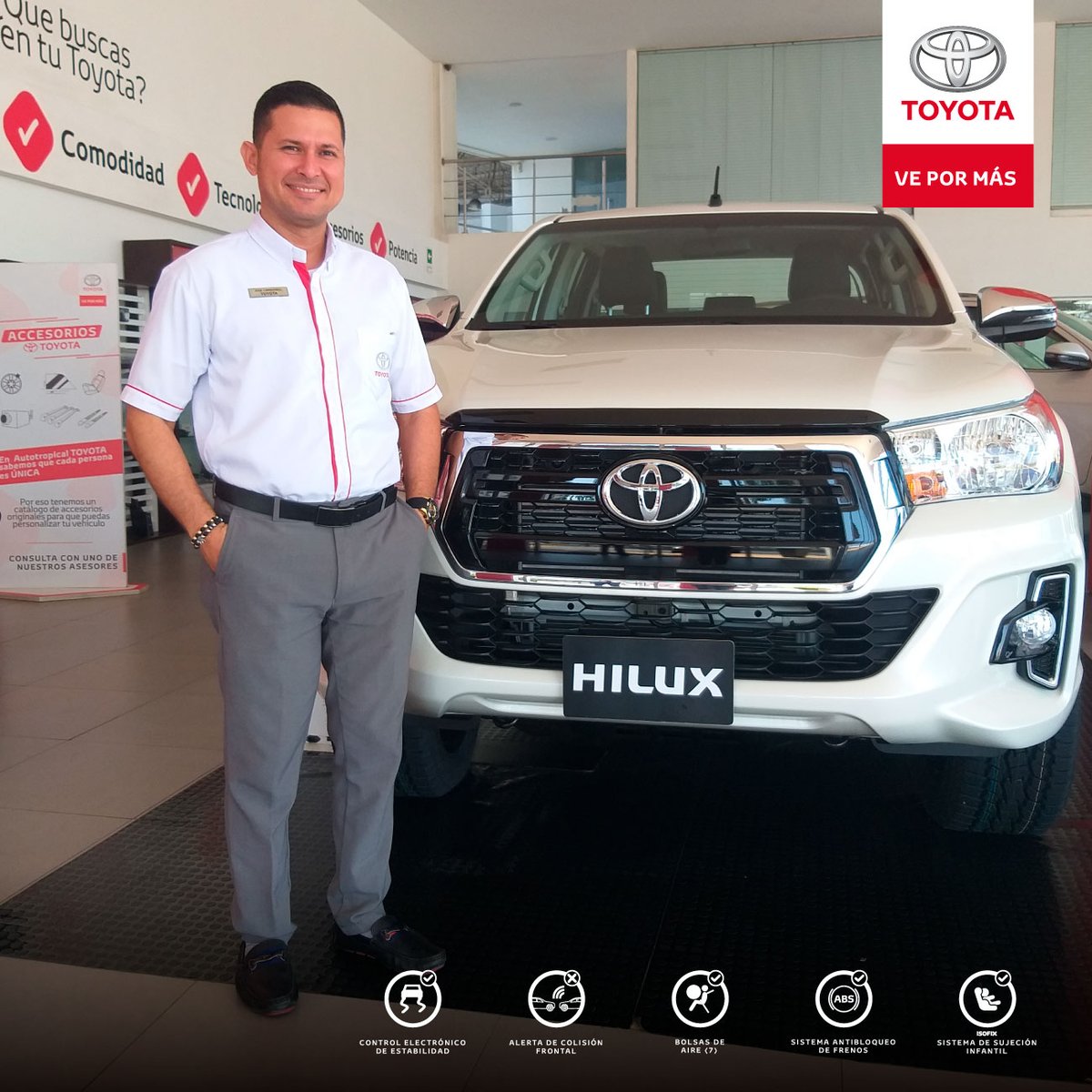 AutotropicalT's tweet photo. Hilux, La herramienta más confiable para tu trabajo. Conocela con nuestros espertos en #Autotropical o escribenos por whatsapp al 3205116338
#Hilux #ToyotaHilux #Hilux2020 #ToyotaColombia #ToyotaColombia #colombia #Autotropical #Barranquilla #Valledupar #SantaMarta #Riohacha https://t.co/plagpCwSkG