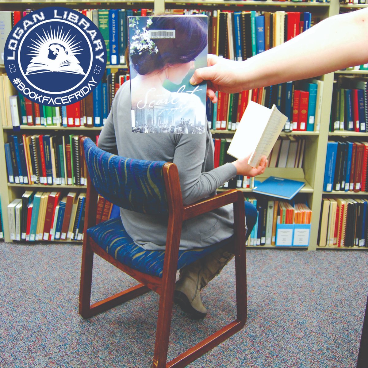 LoganLibraryUT's tweet photo. #BookFaceFriday #Scarlet #JenGeigleJohnson #LoganLibrary #February #2020 @AuthorJen https://t.co/HvikiDSyMd