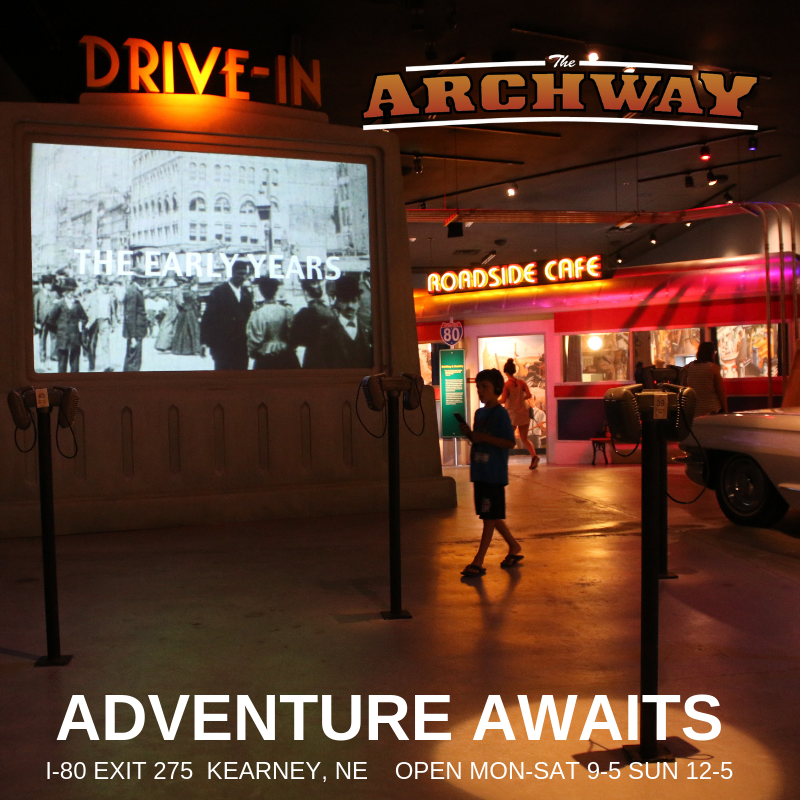 KearneyArchway's tweet photo. Experience over 170 years of history in about an hour at the Archway. Open year round, Mon-Sat 9-5 and Sun 12-5. #necattlemansclassic #koewetzel #kearneynebraska #nebraska #visitkearney #rowesanctuary #cranetrust #fortkearney #kearneyarchway https://t.co/M44QKddkc6