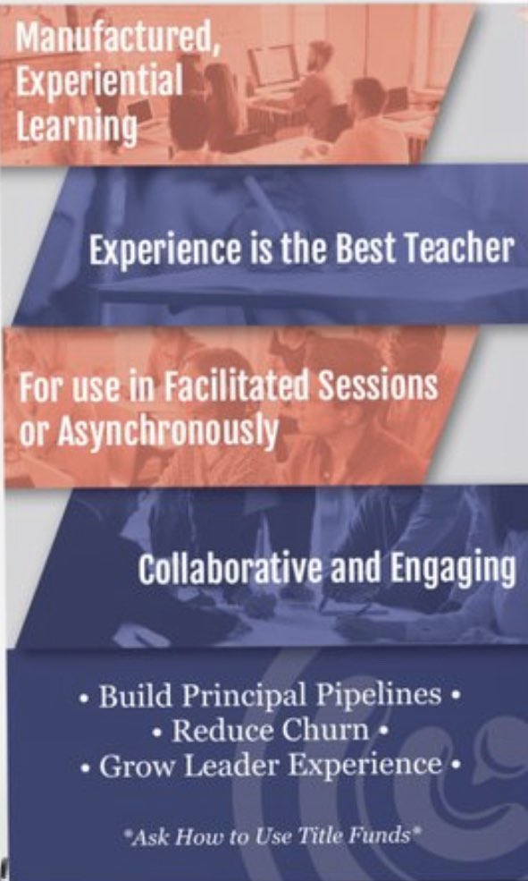 pd_k12's tweet photo. If experience is the best teacher & the most important life lessons come from mistakes, how do we accelerate these opportunities in a safe space? #Simulations #EducationalLeadership #ProblemsofPractice https://t.co/mkKsMgvbxi