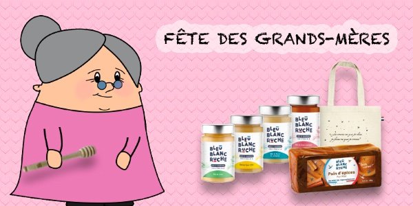 AntoineMrld's tweet photo. Dans 1 semaine, c'est la #Fetedesgrandsmeres, est-ce que ça ne serait pas l'occasion de découvrir les miels @BleuBlancRuche et d'avoir un cadeau plus original que le simple bouquet de 💐 habituel ? 😉
#MadeinFrance 🇫🇷 #Mielderepeuplement
https://t.co/Wn6ZJIiPH7 https://t.co/c4n71sgXGV