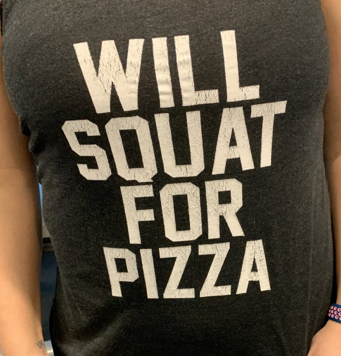 Who else is feeling this shirt on #FreePizzaFriday? Hit that RT button for your chance to win a large one topping on us! 🍕🍕Must follow to win.