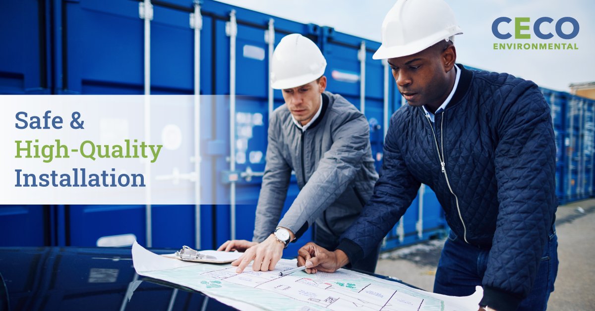 Not only does CECO have the products to help with your manufacturing challenges, but we also help with safe and quality installations. Learn more at ow.ly/P5pA50ypJGm.