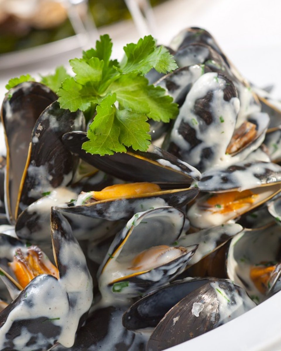 JacksCromane's tweet photo. Just can't get enough of Cromane Mussels... fresh from our local fisherman... Unreal 🤤 Call us to book in this Weekend! #Jacks #Mussels #LoveCromane #ReeksDistrict https://t.co/8L3Cfb90Jn