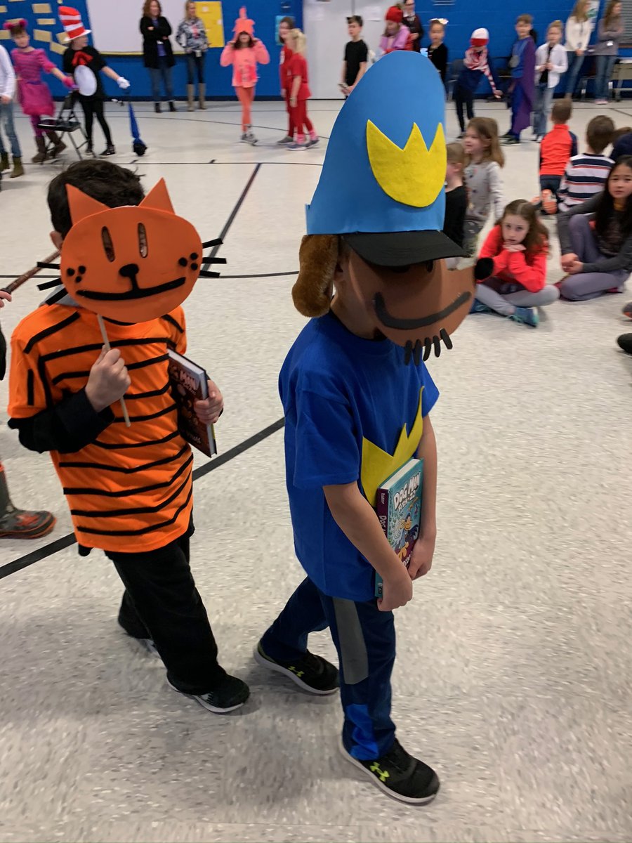 NewfieldsElem's tweet photo. The Character Parade is the culminating activity to our Read Across America Week. The students have thoroughly enjoyed this week and they did an excellent job of dressing up as their favorite book character! Many thanks to Mrs. Lieberman for organizing this extraordinary week. https://t.co/NTCfJ2zDYI