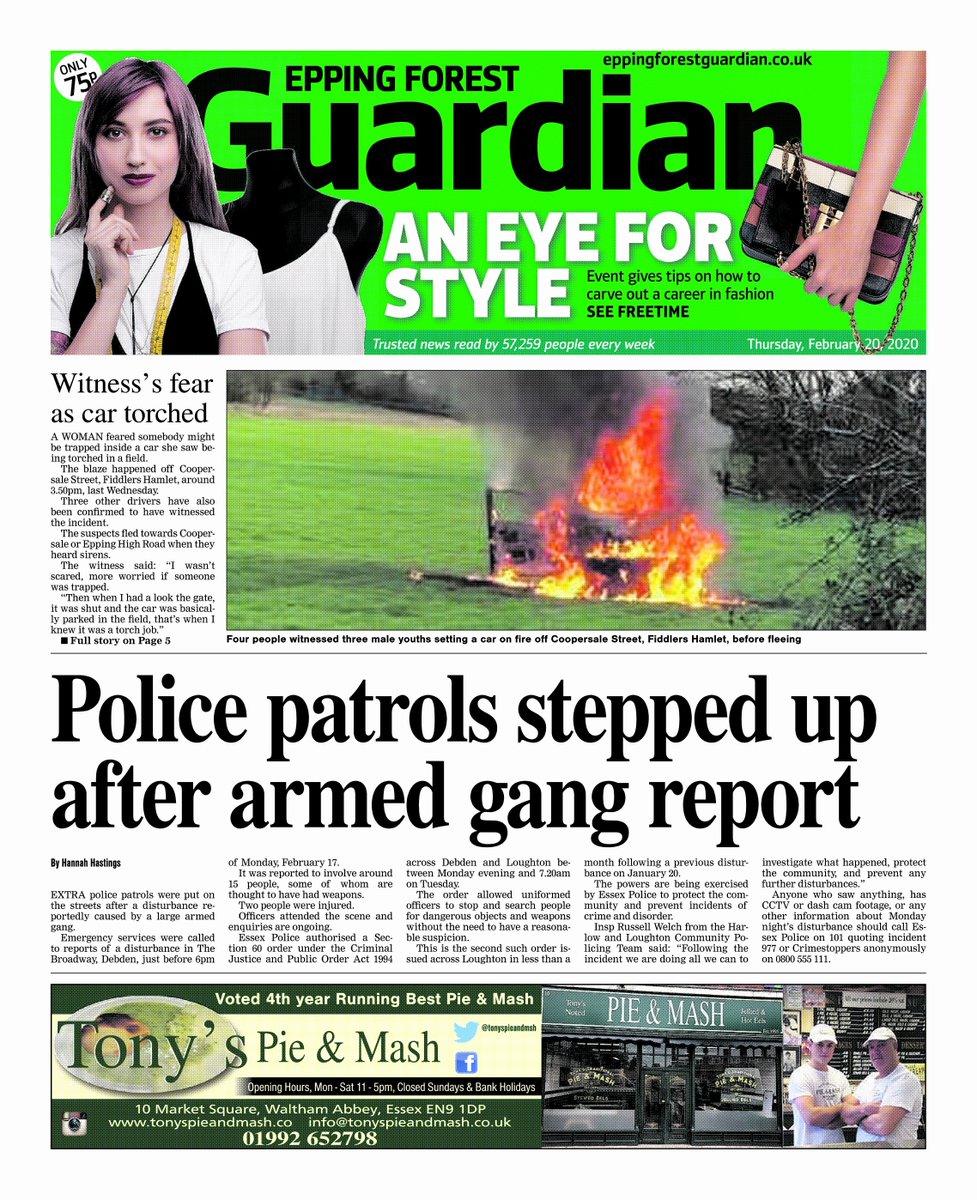 Free drop in events for young people interested in fashion, see this weeks Freetime in the Epping Forest Guardian #eppingforestguardian #fashion #events