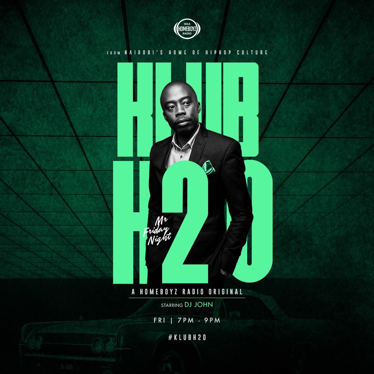 HomeboyzRadio's tweet photo. Friday ain’t complete without a touch of greatness from the world’s number 2 favorite DJ @JohnHBR #klubH2O https://t.co/b7LKv9JNff