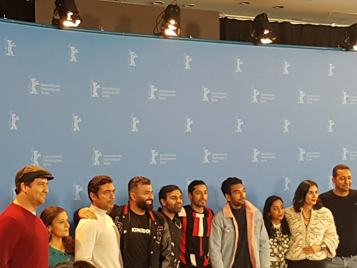asianculturevul's tweet photo. Speaking now @RizAhmed @curry_crayola #MogulMowgli press conference #worldpremiere 'unapologetically brown film' new and old talent #discoIslam - #colours #poetry #tradition #cinema - music will go into spring album #TheLongGoodbye #breakupalbum more soon https://t.co/2NcxZXYsZS