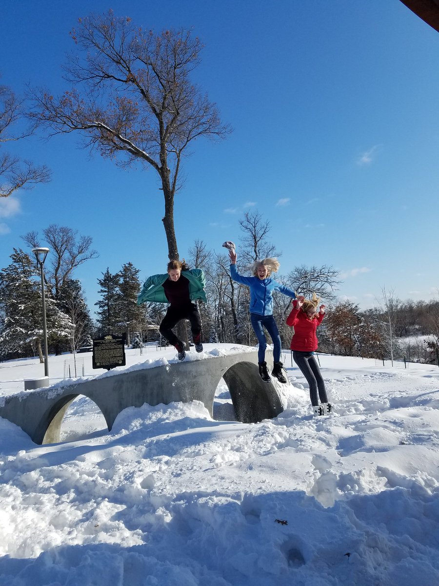 Eighth graders from Olson and Valley View Middle Schools had an exciting and adventurous trip to Widjiwagan this week! Congrats on getting out of your comfort zone!