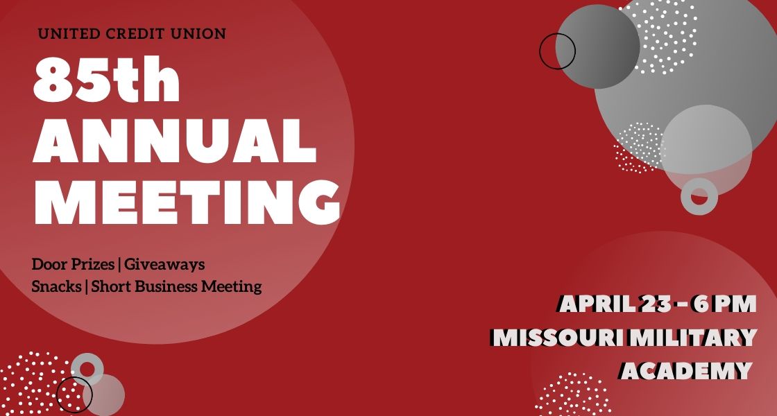Discussion will include the state of your credit union, accomplishments of 2019 and plans for 2020. All members will receive a gift and will be entered to win prizes to be awarded throughout the evening. A light snack will be provided. We look forward to seeing you!