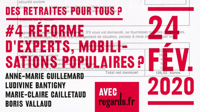 InedFr's tweet photo. [Agenda] 4ème conférence du cycle "Des #retraites pour tous ?" organisé par l'EHESS et l'@InedFr lundi 24/02 !
 Posez-nous vos questions dès maintenant avec #InedConference #DebatsEHESS ! https://t.co/vFTR5NWOzE