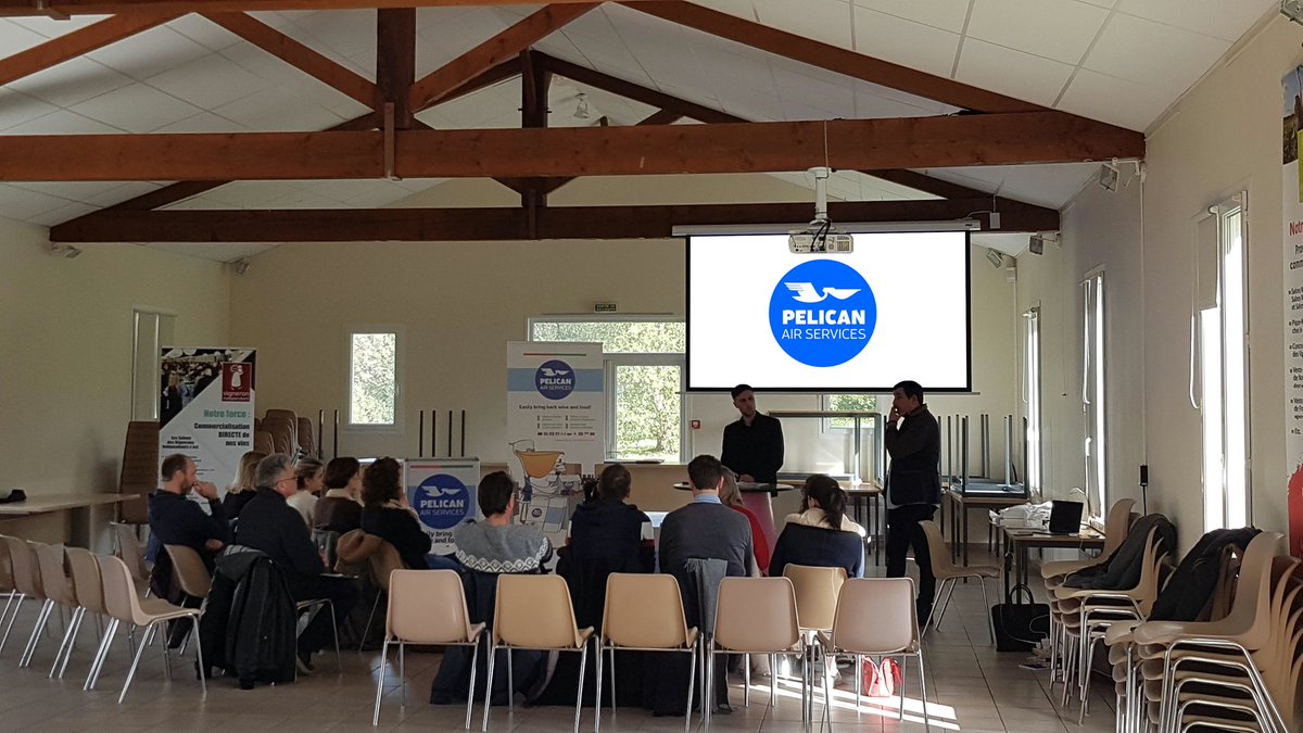 Pelican_AS's tweet photo. Présentation de Pelican Air Services au siège de l'association des Vignerons Indépendants de Nouvelle-Aquitaine,suivi d'un brunch pour échanger et discuter avec les différents vignerons présents

@vigneronindep @VinsdeBordeaux @Bordeaux @Vinsstemilion @Aerobergerac @Aeroport_BOD https://t.co/m2S1GIw5Md