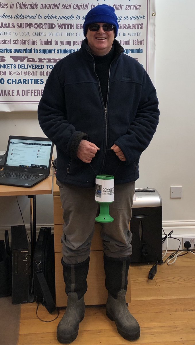 SteveMDuncanDL's tweet photo. This is my farmer look! Gone is the suit and tie! Dressing down to raise funds for #Calderdale #Flood #Appeal ⁦@Watermarkfund⁩ Big thanks @Calderdale ⁦@CoveaInsplc⁩ ⁦@YorkshirePay⁩ ⁦@harveyshalifax⁩                      Hoping to cultivate many donations https://t.co/WediZ7iLad