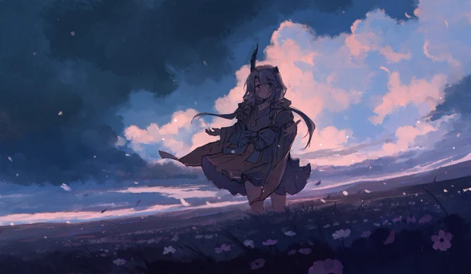#逆光絵は素晴らしいのでこれをみた人も逆光絵を貼る
逆光好き 