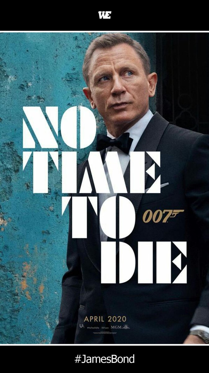 ElClubDelComic's tweet photo. Y los que han rebuteado al 007, dos veces, sin Daniel como #Bond. Lo tenemos SIN TIEMPO PARA MORIR. Y el poster viene con tipografía Ochentera. #NoTimeToDie #Agente007 #007Agent #LaGranPantalla @Nathan_Kurtz @laORBITAdeENDOR @pr17comic @The_Amazing_Yo @FeanorWayne @Paul36283515 https://t.co/3ugznaVqIa
