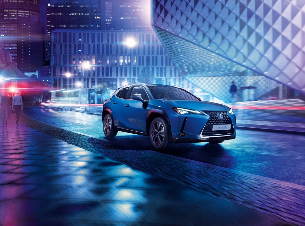 preston_lexus's tweet photo. Developed under the Lexus Electrified strategy. Say Hello to the Lexus UX 300e, a glimpse of the future with Lexus's first EV: https://t.co/Iz7ouMqL8V #BraveDesign https://t.co/dZge5biavC
