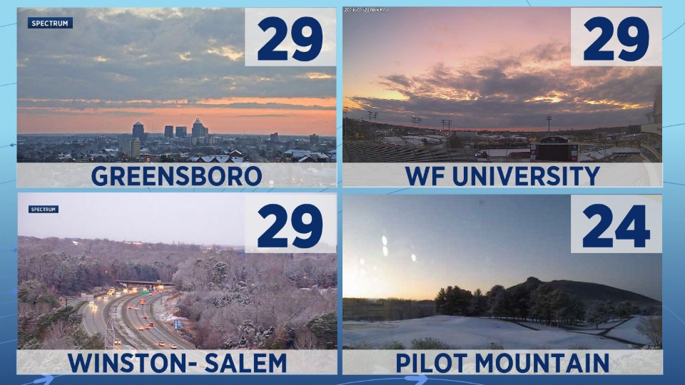 ariellascalese's tweet photo. SNOW COVERED MORNING

@SpecNewsTriad #alltheviews #ncwx #snowday https://t.co/EvWhCB2xKr