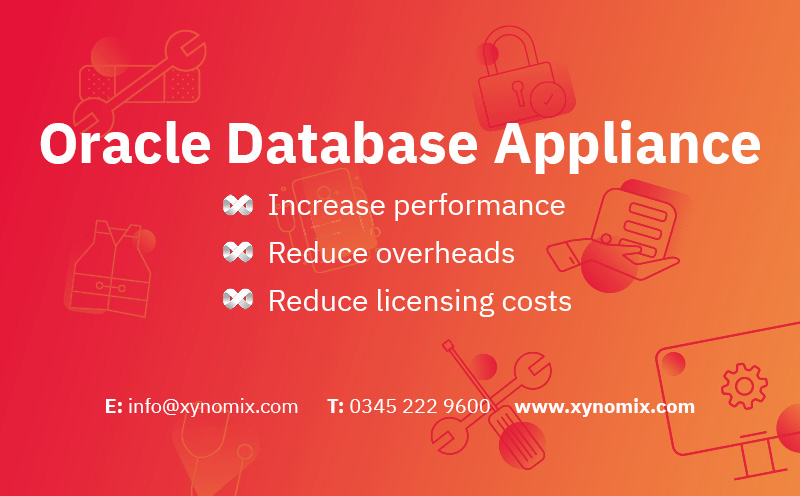 Xynomix's tweet photo. #OracleDatabaseAppliance is a simple way to streamline your #Oracle environment & licensing costs. It's also optimised for the cloud, so is ideal for future-proofing your business.
As 1 of only 3 ODA focus partners in the UK, we can help you learn more:
https://t.co/dAbX2BZ3XX https://t.co/pBRQG7t9uM