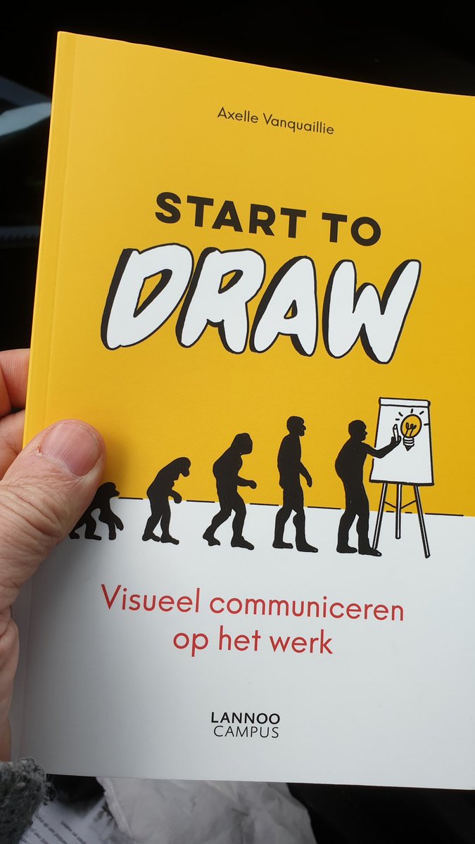 Wow <a href="/AxelleVQ/">Axelle Vanquaillie</a> what a book. I can only recommend it to everybody that agrees that drawing can enhance thinking processes, strategy, communication and human interaction. Buy the book and start to DRAW.