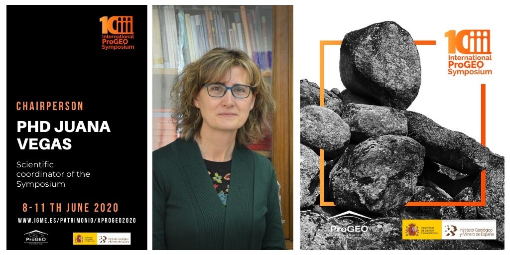 ApadrinaUnaRoca's tweet photo. #ProGeo2020 
Juana Vegas, scientist of the Geological Survey of Spain. Chairperson of the Xth International ProGEO Symposium. 
This symposium is an event open to scientists, students, educators, ...and anyone involved in #geoheritage and #geoconservation
https://t.co/WoXHKPj5n0 https://t.co/axEV7LbH2G