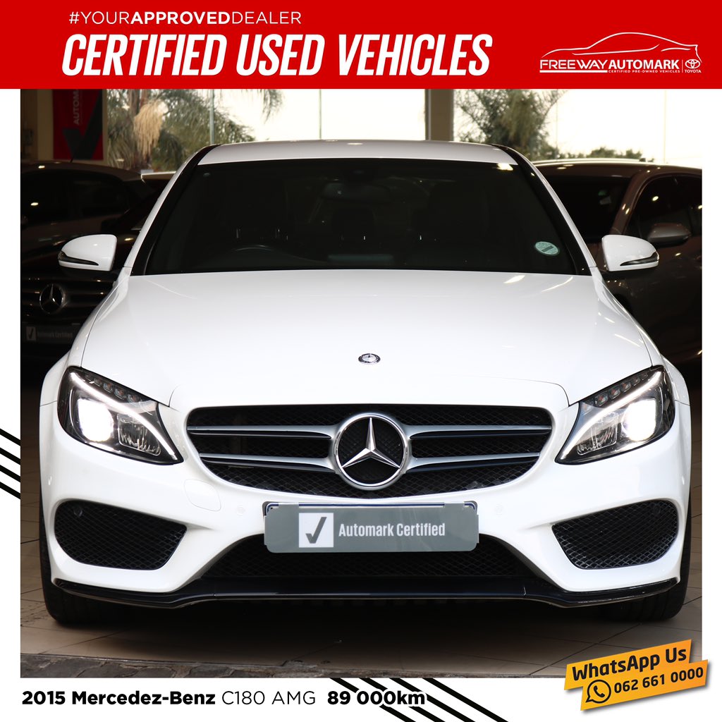 Freeway_Group's tweet photo. 2015
Mercedes Benz
C180 AMG
89 000km
Price: R319 900
T’s & C's apply
https://t.co/XHDWOX91vH
Call ☎️ us on 011 661 0000
Or
WhatsApp 📲 us on 062 661 0000
#FreewayToyota #FreewayGroup #FreewayAutomark #Automark #MercedesBenz #Mercedes #Benz #Merc #CClass #C180 #AMG https://t.co/mNQqKwo6WX