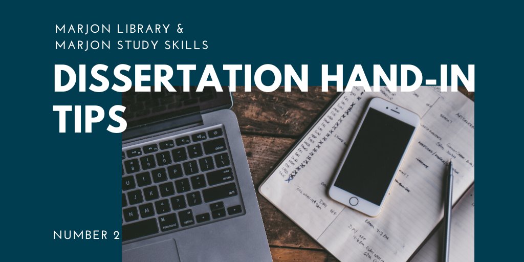 MarjonStudy's tweet photo. Dissertation hand-in tip 2 (9 weeks to go!) Study Skills are running drop-in sessions (open to all years) on Mon 4pm - 6pm &amp; Tue 2.30pm - 4pm on the Library Ground Floor; for quick on-the-spot help in areas such as referencing, academic writing and plagiarism awareness. https://t.co/MJqleFV6cW