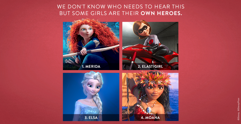 DisneyIndia's tweet photo. For everyone who thought that they are damsels in distress! #ThisRange 💪🏻👸 https://t.co/R787M4pjkM