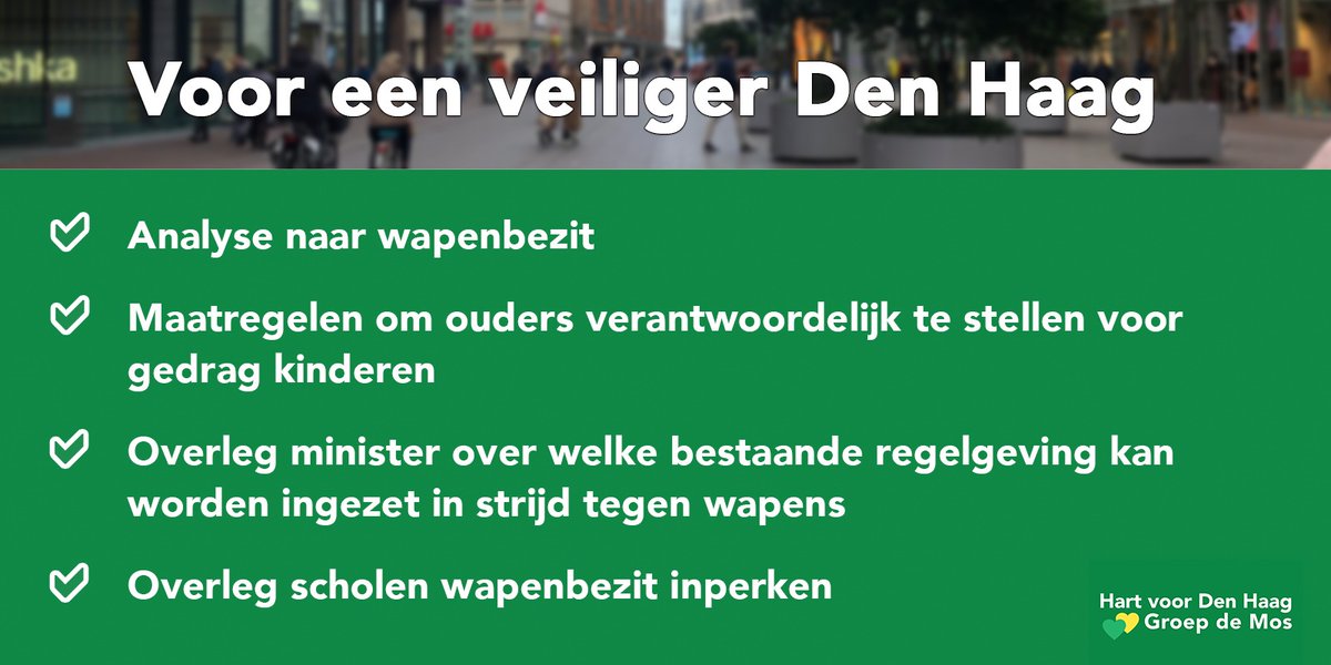 Melding wapenbezit Speerpunt 's-Gravenhage