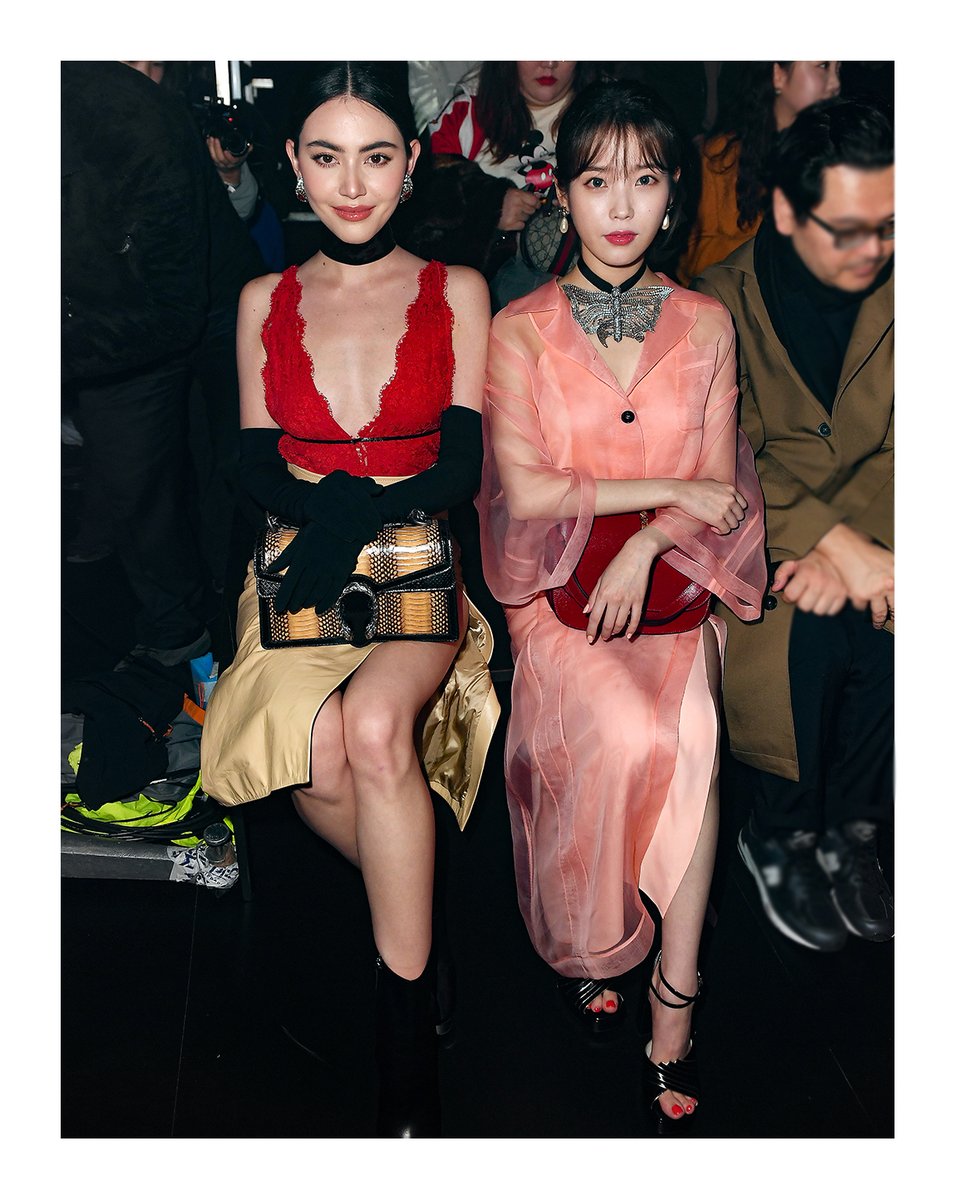 gucci on X: Guests at the #GucciFW20 women's show: @DavikaH