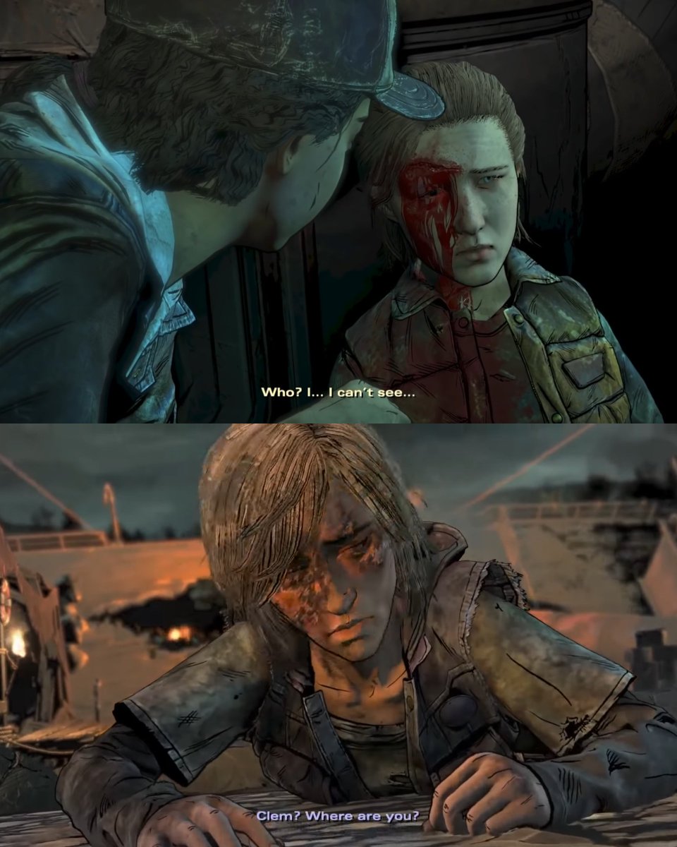 1BluButtrfly1's tweet photo. "Oh shit. Can you... can you see?"
#twdg https://t.co/8jUWHDx0Vy