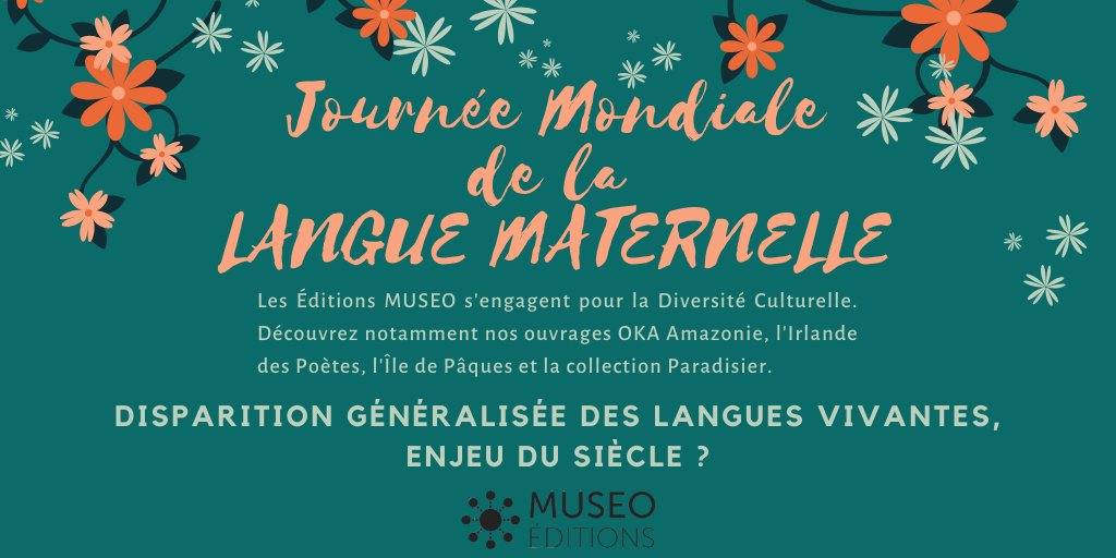 AgenceMUSEO's tweet photo. #DiversitéCulturelle #LangueMaternelle #JournéeMondiale #engagement 
En savoir + 👉 https://t.co/tdQLJevqAv https://t.co/B4tjMIl728