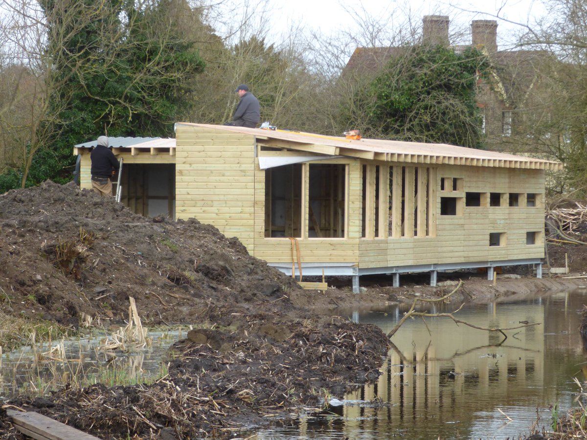 RSPB Rye Meads (@rspbryemeads) on Twitter photo The Kingfisher Viewing Hub is looking GREAT! The <a href="/Gilleardbrosltd/">Gilleard Bros Ltd</a> are doing a cracking job in trying conditions this week. Thanks for all the hard work. <a href="/RSPBEngland/">RSPB England</a> <a href="/RSPBTheLodge/">RSPB The Lodge</a> The Kingfisher Viewing Hub is looking GREAT! The <a href="/Gilleardbrosltd/">Gilleard Bros Ltd</a> are doing a cracking job in trying conditions this week. Thanks for all the hard work. <a href="/RSPBEngland/">RSPB England</a> <a href="/RSPBTheLodge/">RSPB The Lodge</a>