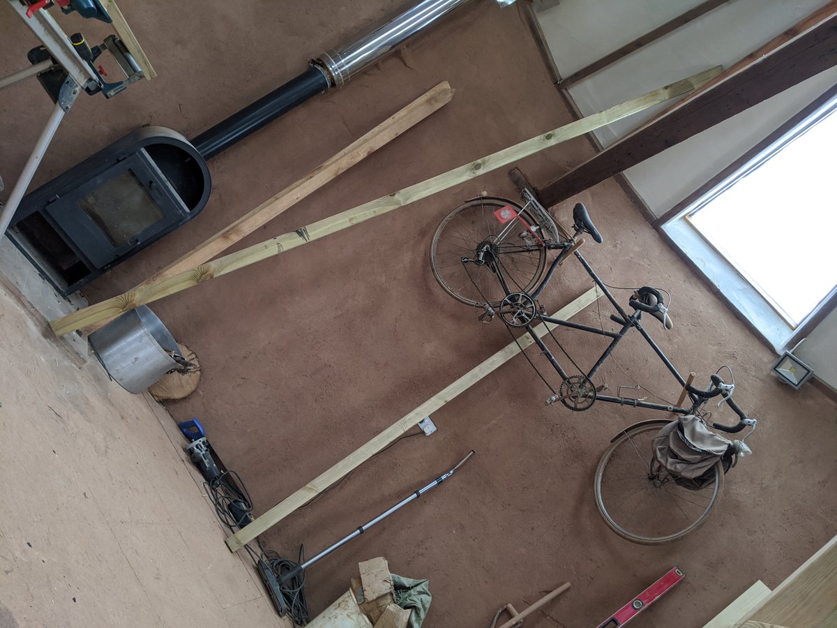 mccabecob's tweet photo. Our next Airbnb mini venture at Dingle Dell, hopefully ready in time for Easter  - #cob #devon #Granddesigns #roomfor2 https://t.co/H8mkDZcgGN