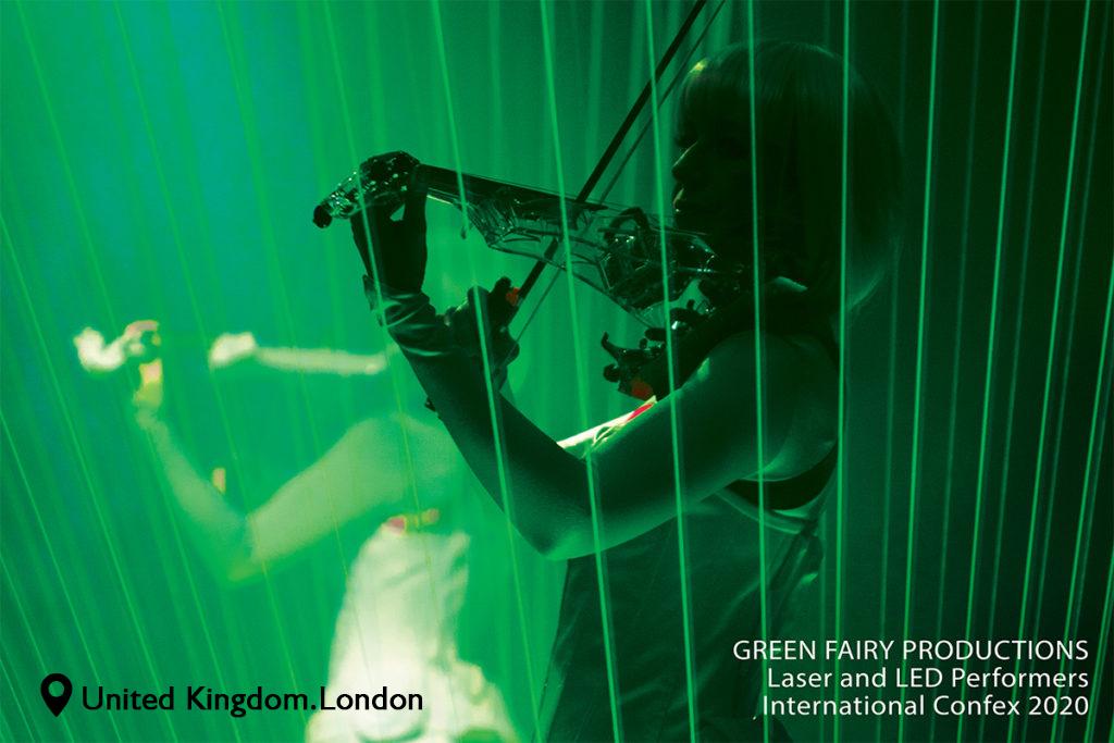 Green Fairy Productions - Laser and LED Performers showcasing at International Confex 2020 United Kingdom , London

The UK’s first programmable visual LED dresses which can be seen in our laser and LED violin shows.

To Get More Information Click Here 👇
bit.ly/2SLDHR7