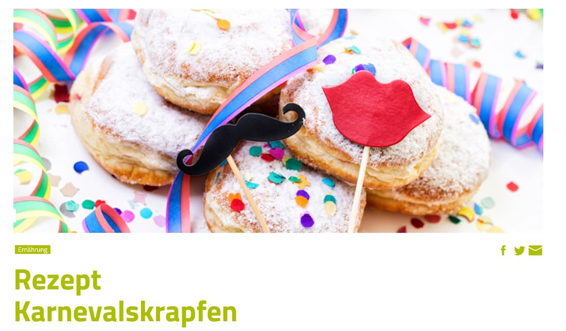 BARMER_BB's tweet photo. Egal, ob ihr sie #Krapfen, #Berliner, #Pfannkuchen, #Kräppel oder #Puffel nennt. Zu #Karneval/#Fasching dürfen sie nicht fehlen. Unsere #Rezept-Empfehlung fürs Wochenende: https://t.co/1YYVBEsqAe https://t.co/zV1SkbjzB7
