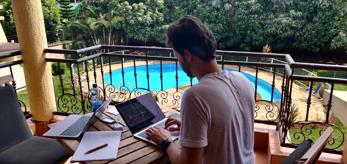 Nabin791's tweet photo. @TEngelmeier  working out Village Data Analytics strategy from sunny Nairobi. #villagedataanalytics #SDG7 #energyaccess @TFEdigital https://t.co/mHNhaVIa2x