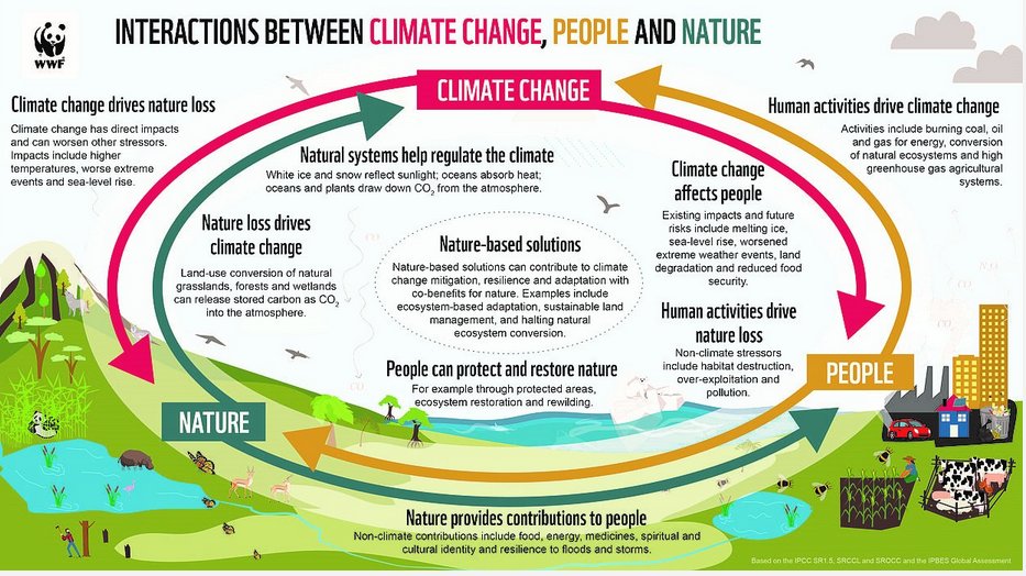GCE_UAntwerp's tweet photo. Hoe klimaat, mens en biodiversiteit onlosmakelijk met elkaar verweven zijn. Lees er alles over op #scientists4climate.
https://t.co/AGuzVLoyqM https://t.co/hNSYDlswV2