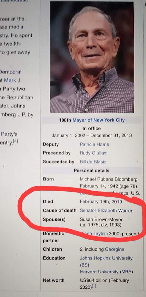 BritaJackson's tweet photo. Just saying... #IstandwithWarren https://t.co/2NITIMG3LR