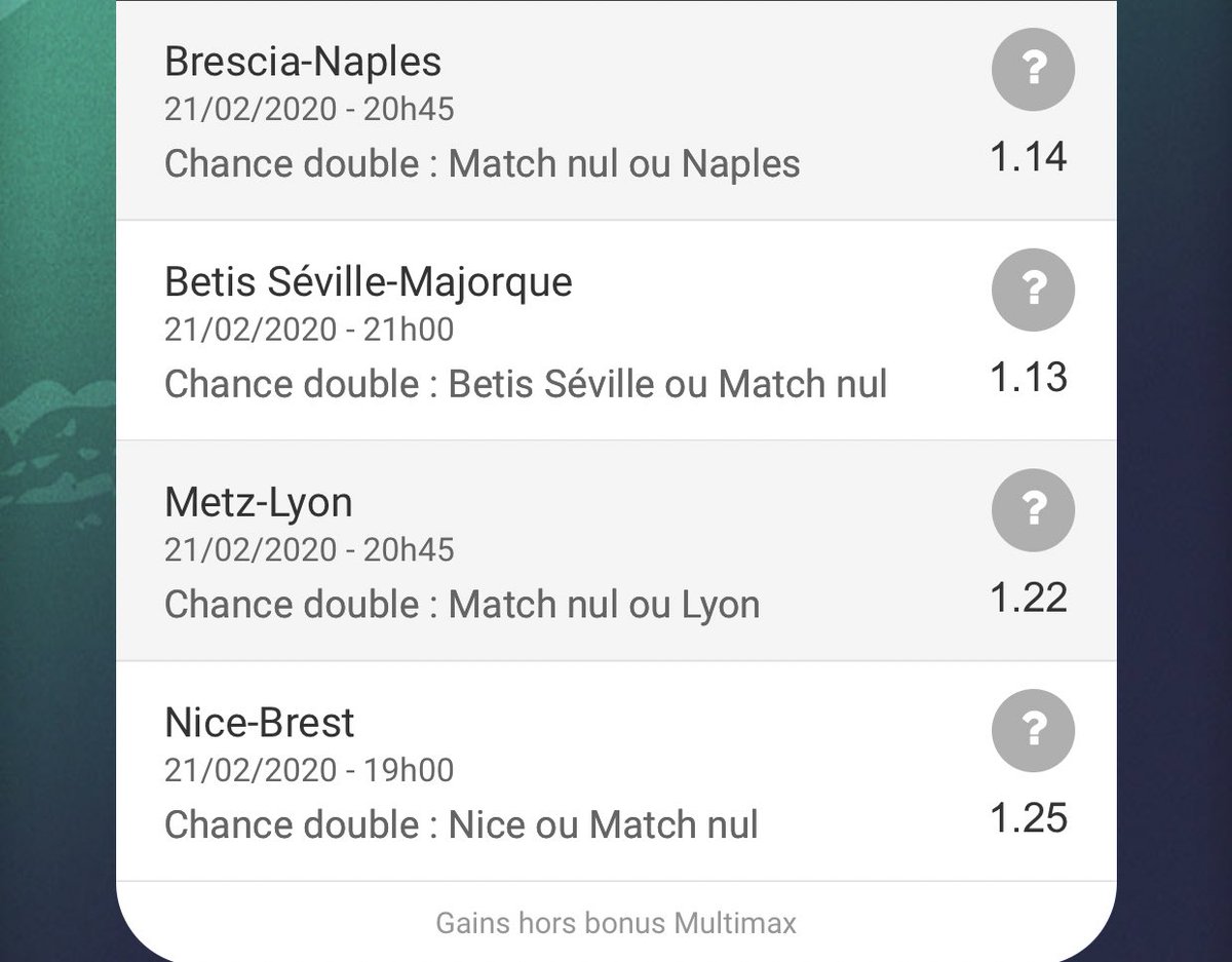 FootballlParis's tweet photo. Bonjour à tous la #Teamparieur #Unibet voici les paris du jour assez safe ! 🟢⚽️ https://t.co/YaXDFDf7Ae