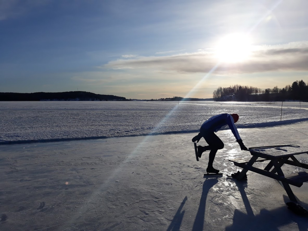 Schaatsen tijdens de 'lentewinter' tavelsjocom.wordpress.com/2020/02/21/sch…