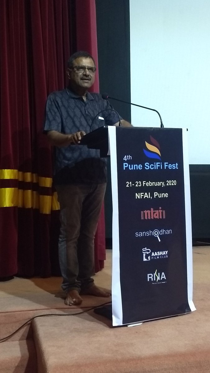prasadbhgt's tweet photo. Inauguration of 4th Pune SciFi Fest 2020 @puneevents_com @PrakashMagdum @NFAIOfficial @sanshodhanindia
#PuneSciFiFest #PSFF2020 https://t.co/psylx9srki