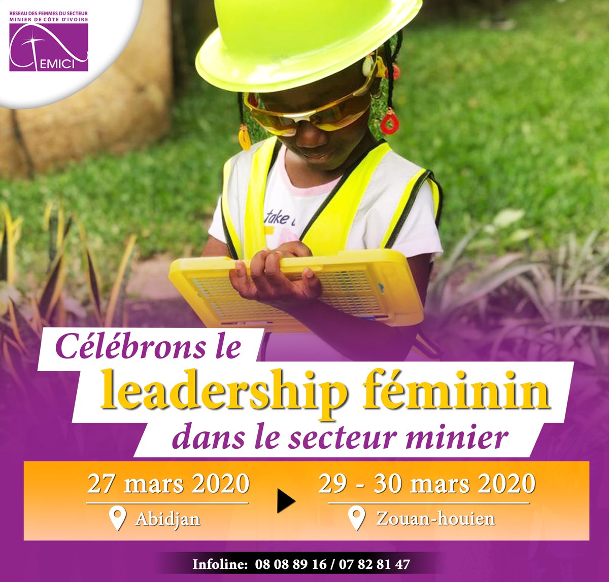 FEMICI1's tweet photo. Save the dates!
Abidjan: 27 mars 2020
Zouan-Houien: 29 - 30 mars 2020

#Jesuisfemici https://t.co/43KxrsXRjz