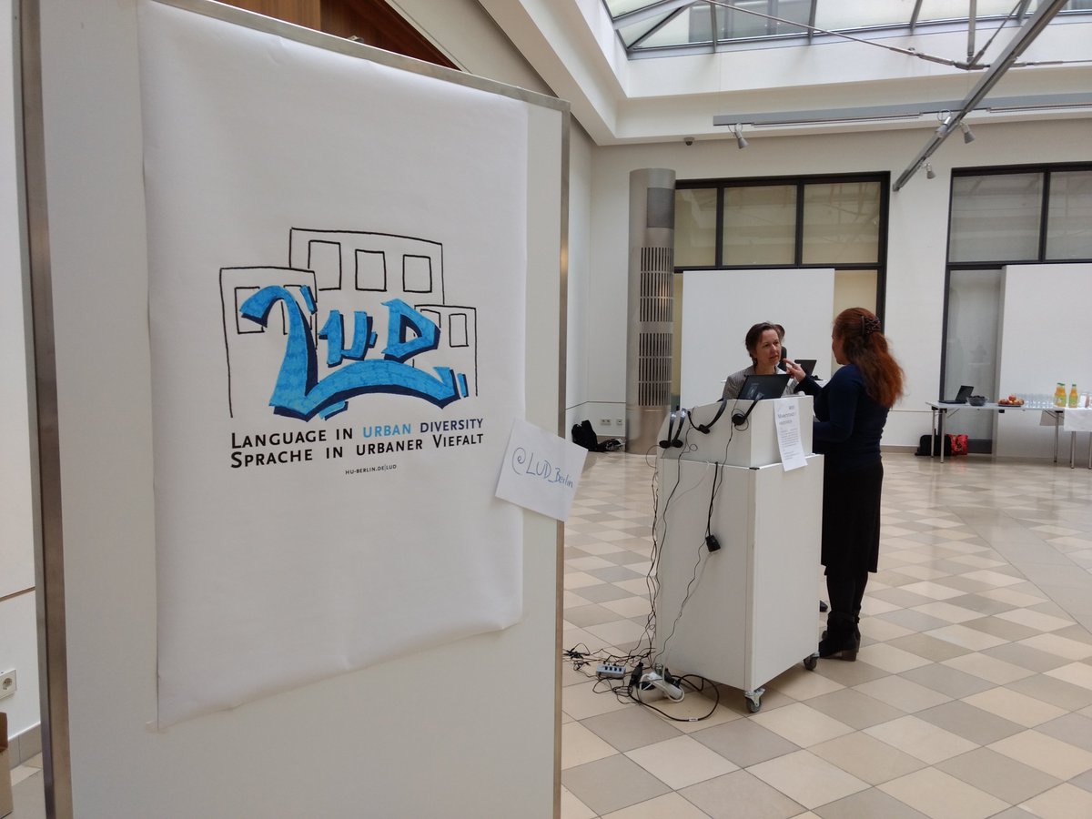 Language in Urban Diversity, HU Berlin tweet media
