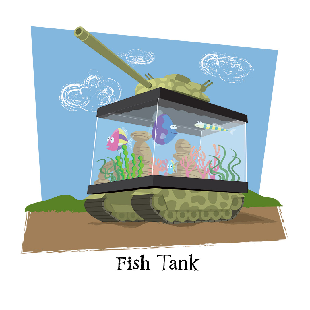 AlanLRowe's tweet photo. My weekly illustrated fish pun...#fishfriday #fishpuns #illustration #illustration #cartoon #cartons #humorousillustration #puns #funnyimage #ideas #sillydrawings #punideas https://t.co/nmldpT1qAo
