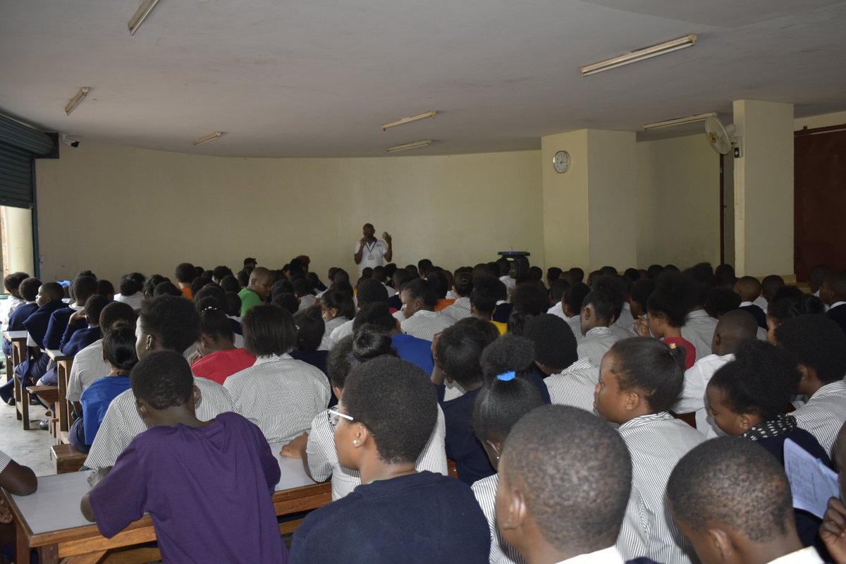 GHOSAUG's tweet photo. S.1 Orientation happening now @GreenhillUg. #IAmGreenhill. #GHOSA team has been led by Joshua, Chairman General Committe. https://t.co/blsuYknN0v